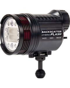 Backscatter Hybrid Flash Underwater Strobe & Video Light HF-1