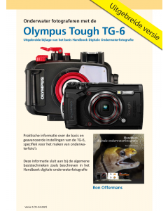 Uitgebreide bijlage onderwater fotograferen met de Olympus TG-6