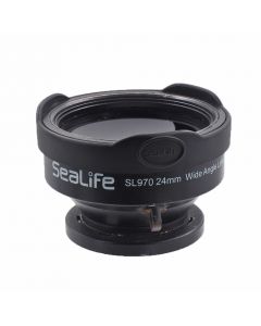 Used Sealife push on wide angle lens for DC cameras