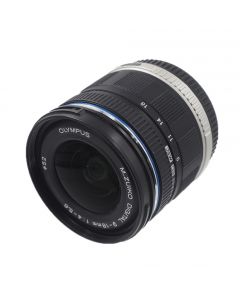 Used Olympus M.ZUIKO DIGITAL ED 9-18mm 1:4.0-5.6 wide angle zoom lens