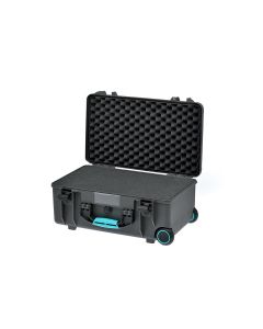 HPRC 2550 Wheels case with cubed foam Black/Blue