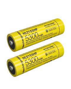 NiteCore NL2153HP high performance 5300mAh batteryset (2pc)