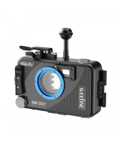 WeeFine TG-PRO underwater housing for Olympus TG-7, TG-6, and TG-5 cameras, providing protection for underwater photography. # 67890