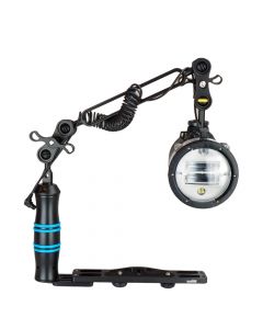 Sea&Sea YS-D3 Strobe set with aluminum tray and ball arm set