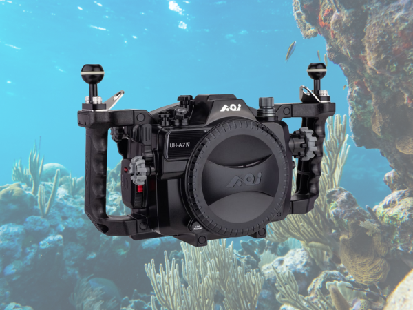 AOI UH-A7IV underwater housing for Sony A7IV, offering high-performance and affordable underwater photography solutions.