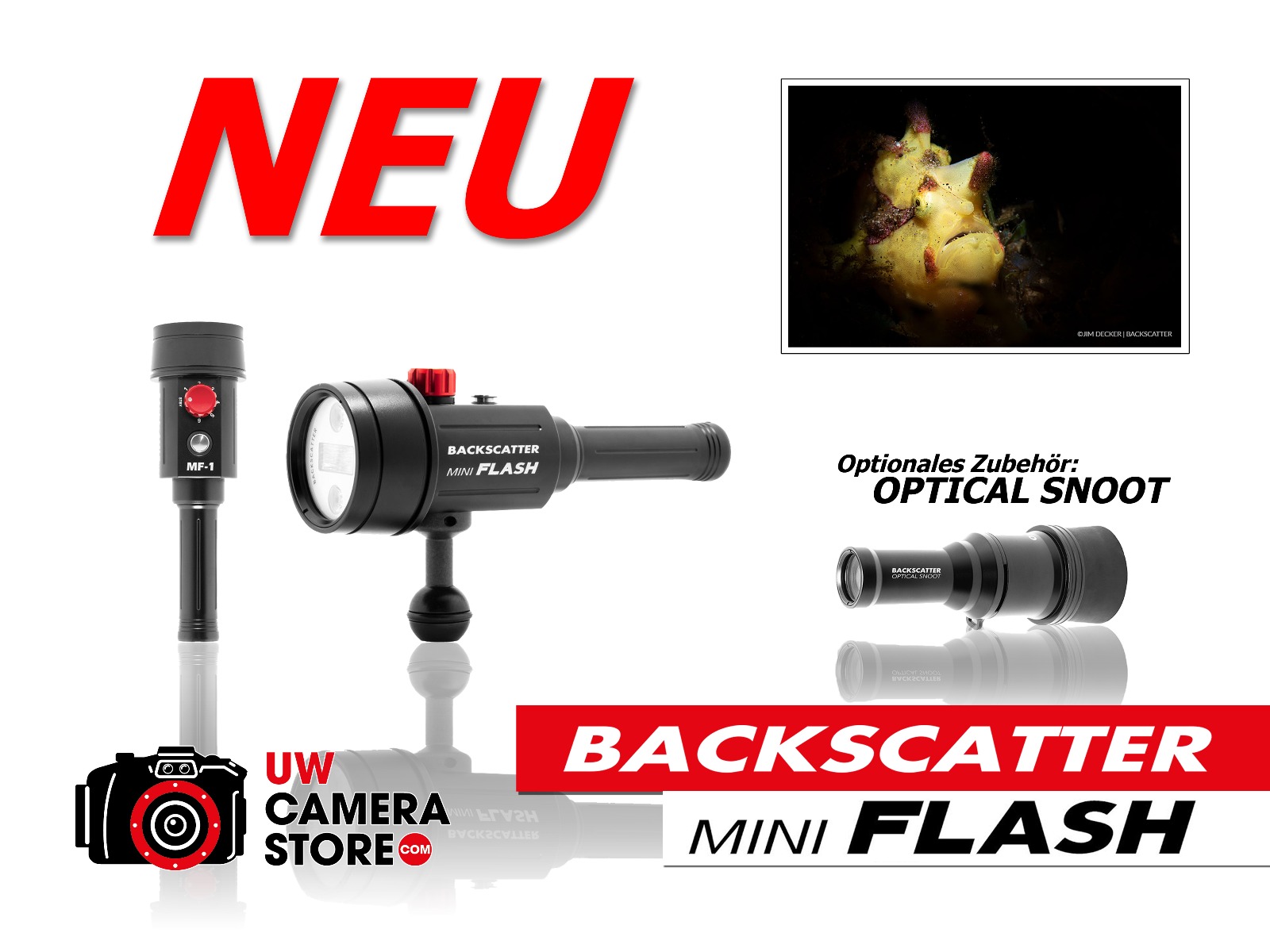 Backscatter mini flash