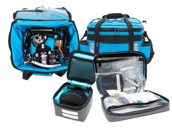 Bags and cases for underwater photo video gear